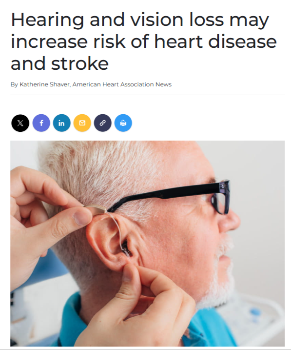 Hearing and heart disease
