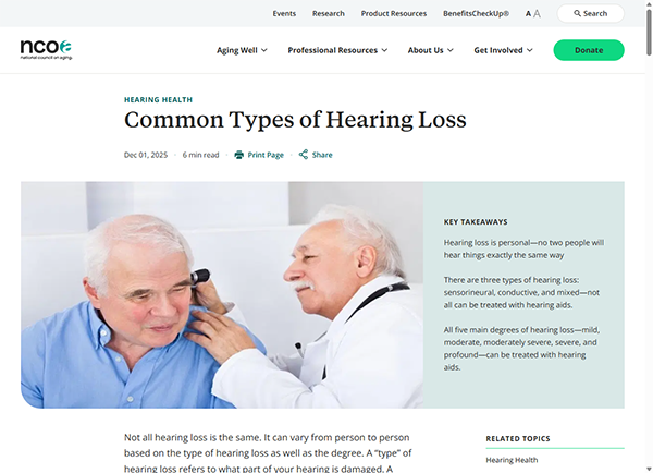 National council on aging